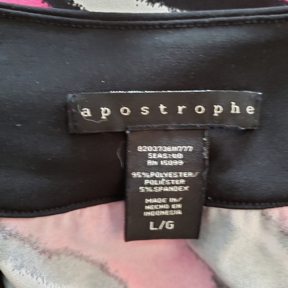 PINK AND BLACK TANK TOP - Picture 4 of 4